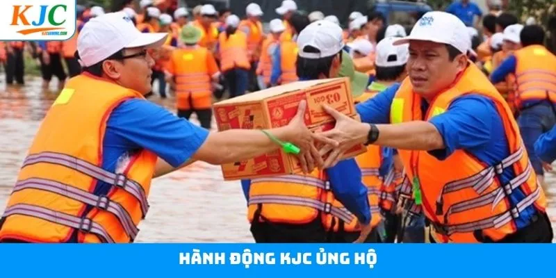 KJC ủng hộ với giá trị hiện tại lên tới 13,7 tỷ đồng